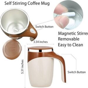 Magnetised Self Stirring Cup