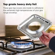 10 PCS Aluminum Stove Protector