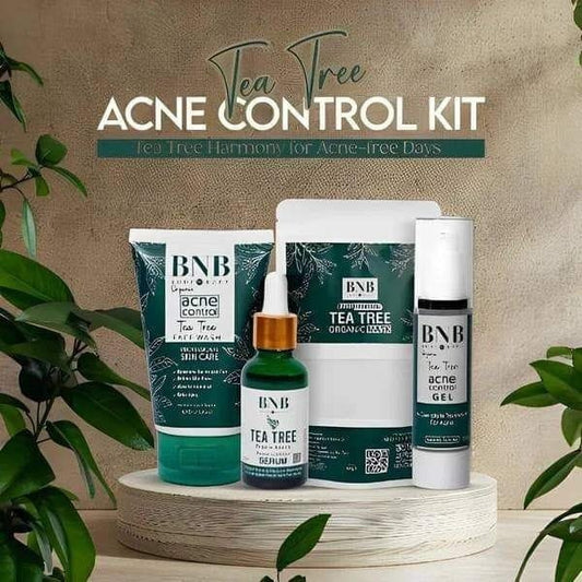 Bnb Tea Tree Acne Control Kit 4 In 1