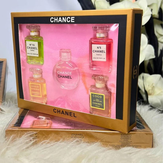 Chanel Perfume 5 in 1 Gift Set