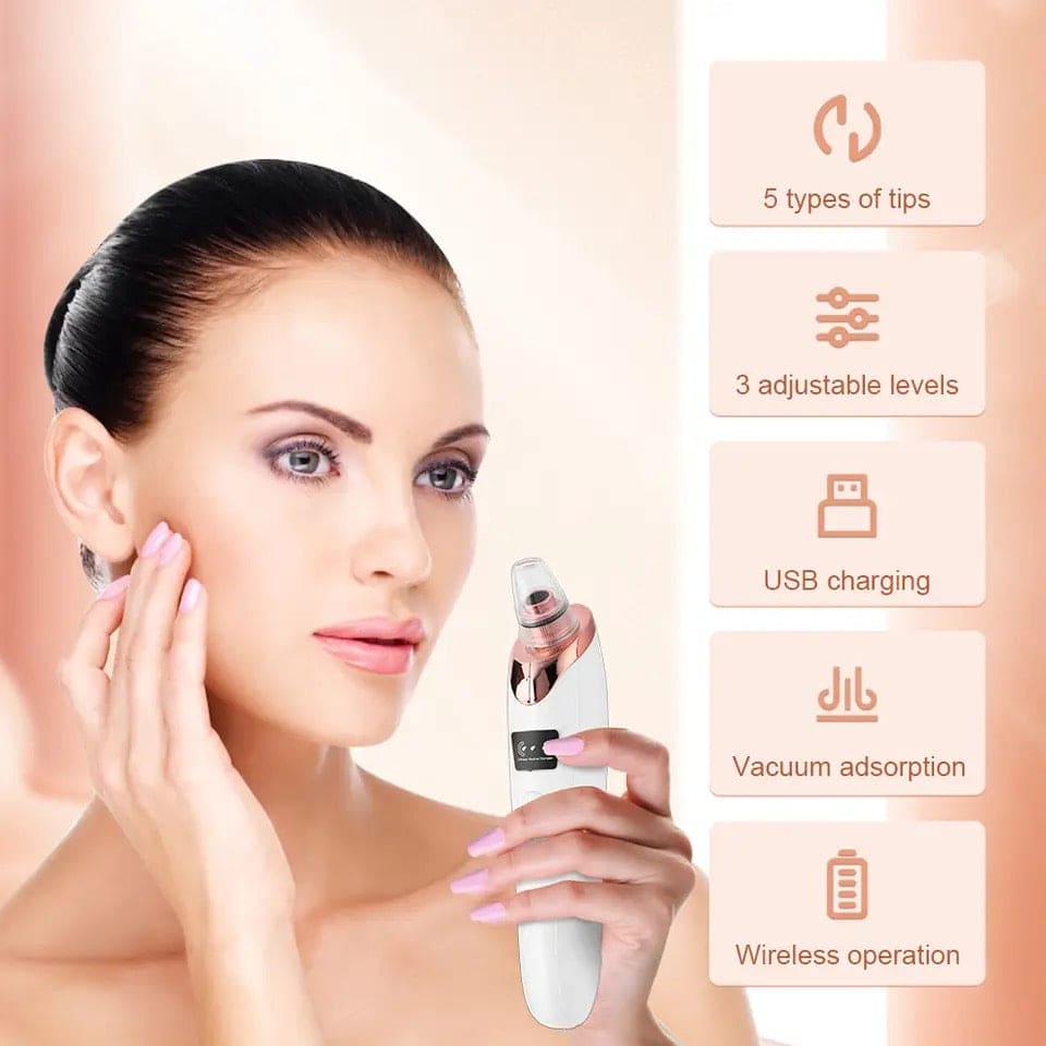 Electric Blackhead Remover, Vacuum Acne Cleane